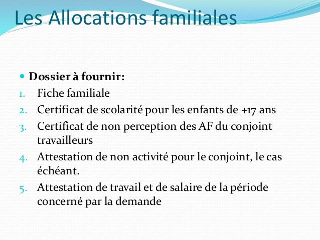 TÉLÉCHARGER FORMULAIRE ALLOCATION FAMILIALE CNAS ALLOCATION CNAS FORMULAIRE TÉLÉCHARGER FAMILIALE